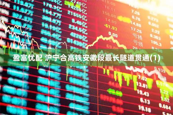盈富忧配 沪宁合高铁安徽段最长隧道贯通(1)